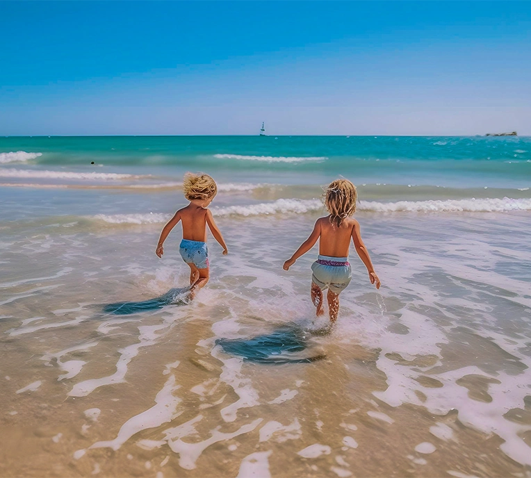 Baden und Faulenzen garantiert