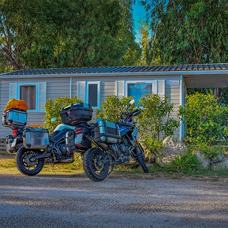 internationaler Campingplatz in Calvi auf Korsika