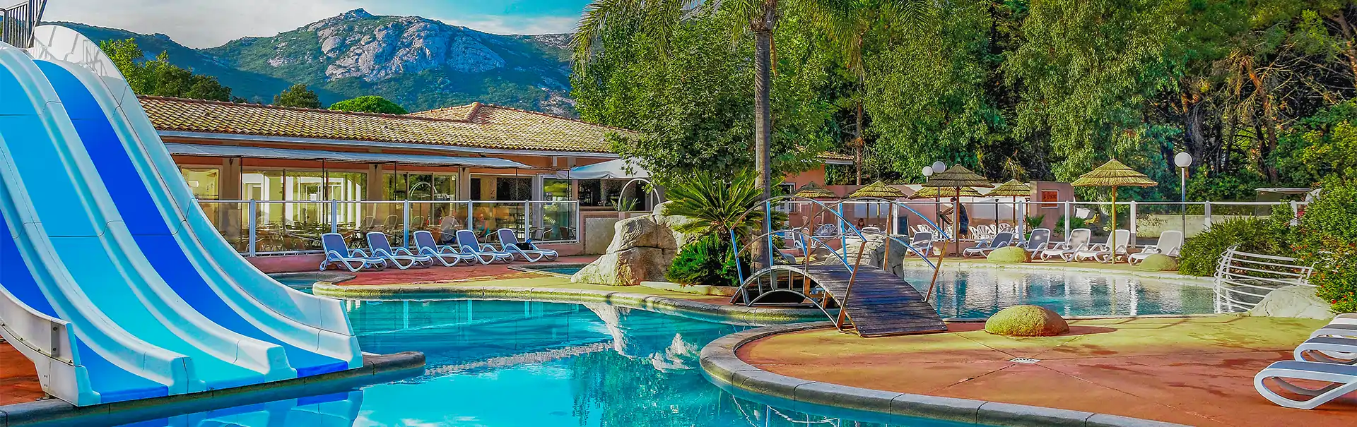 Campingplätze Wasserparks Korsika