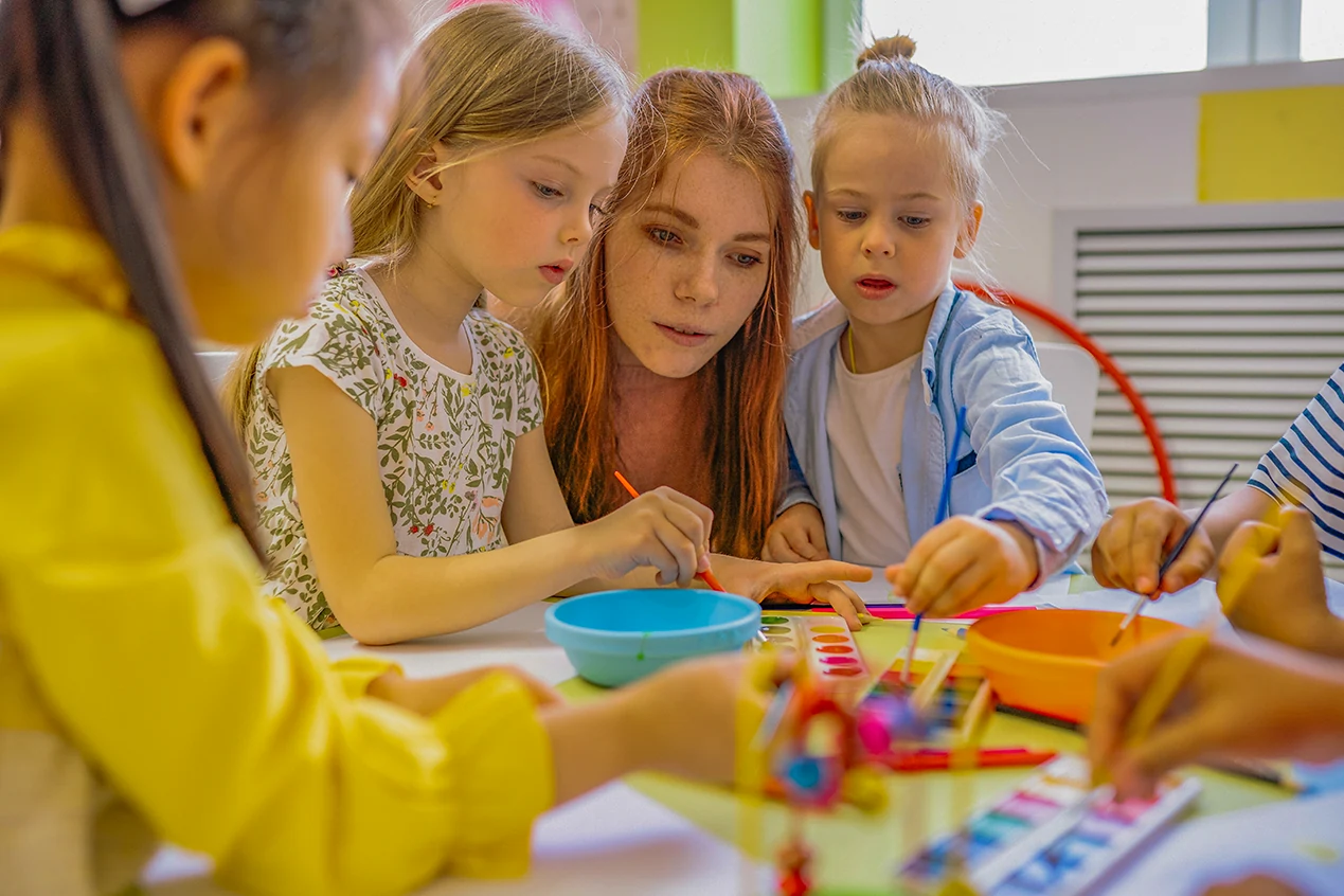 children's club in corsica camping bella vista