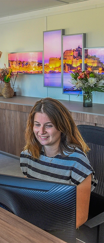 Beschäftigung auf dem Campingplatz