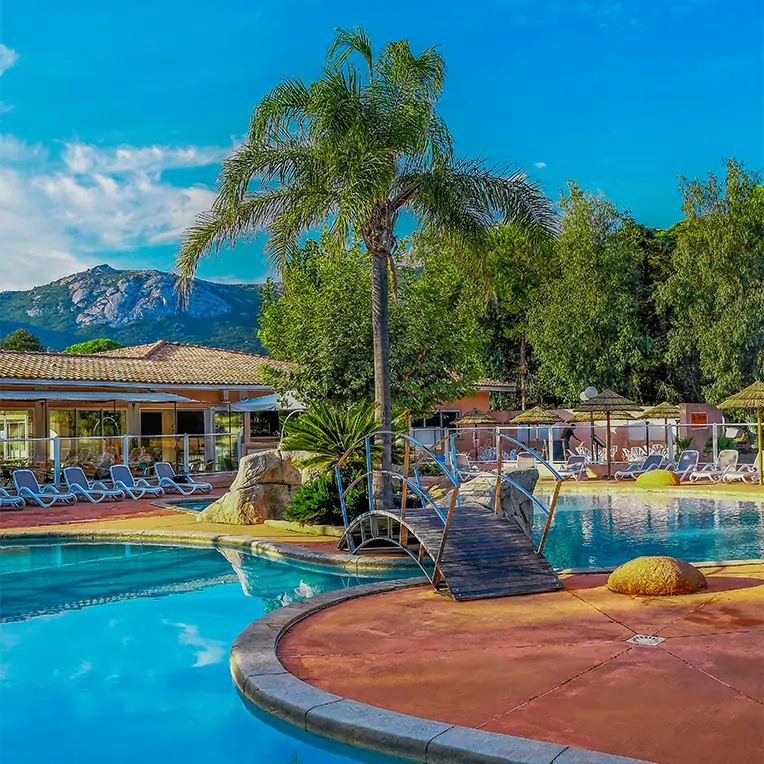 Badeplätze in der Residenz Les Castors