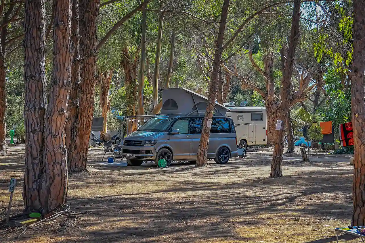 our caravan sites for rent in calvi camping bella vista
