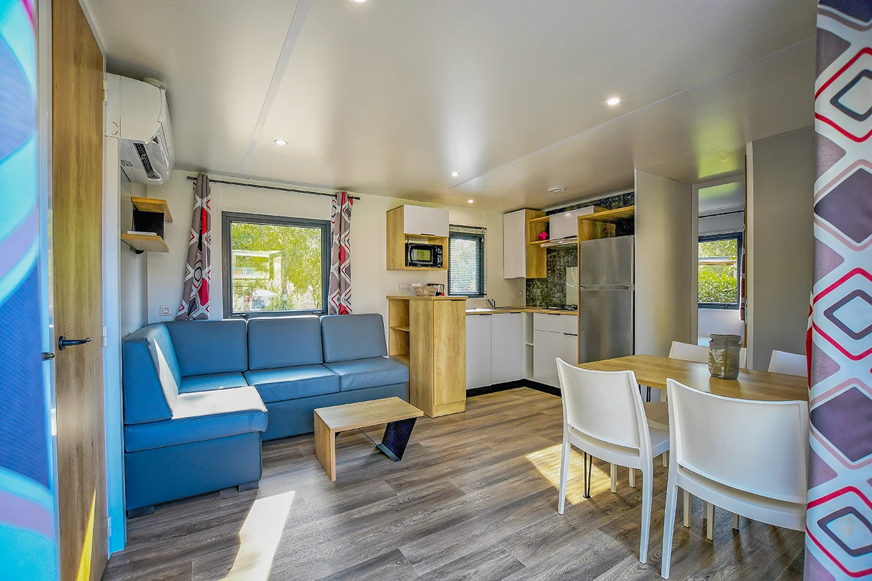 unsere Mobilheimangebote auf Korsika Camping les castors