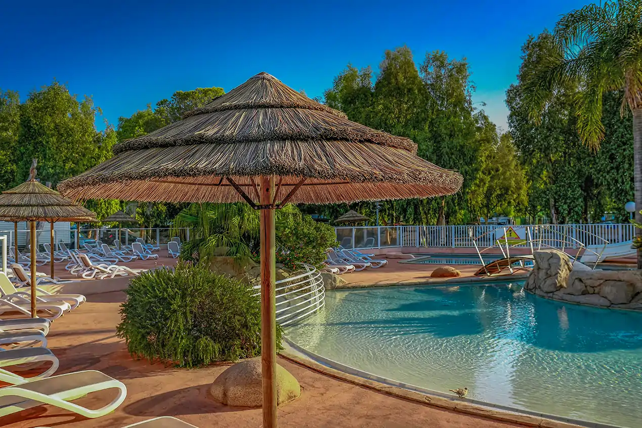 Genießen Sie den Wasserpark in Calvi Residence les castors.