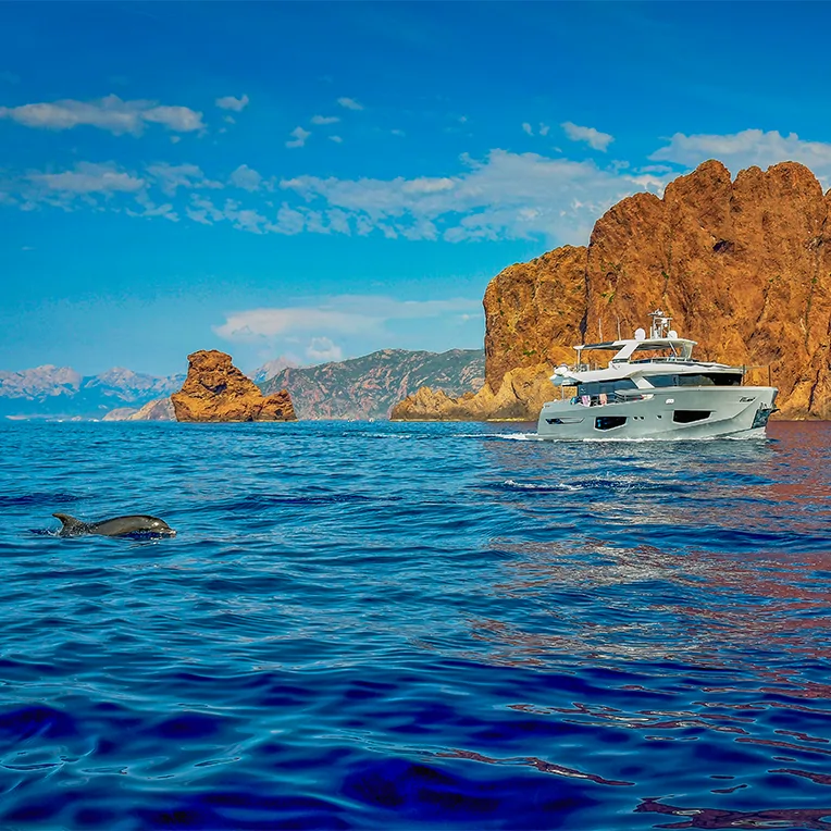 Segeltörn in der Bucht von Calvi