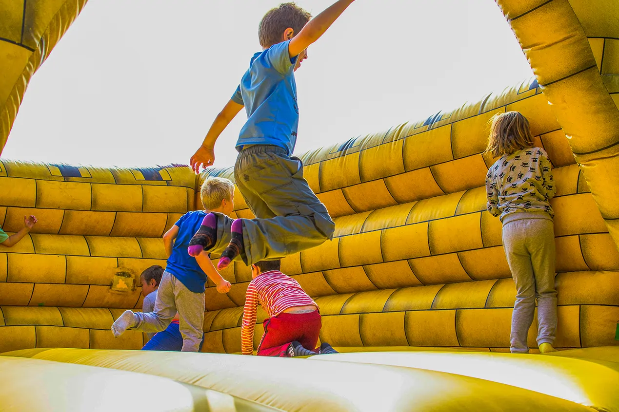 inflatables in corsica camping bella vista