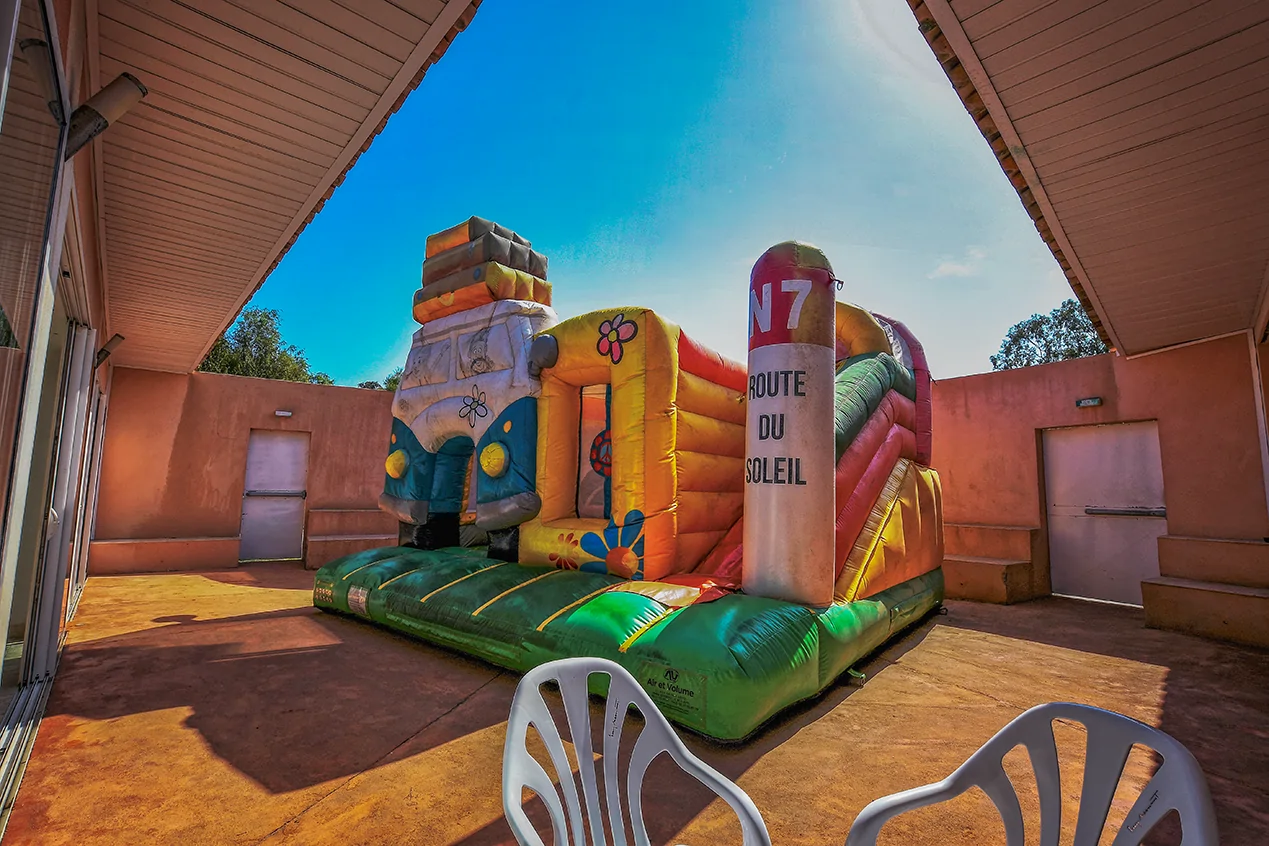 aufblasbare Strukturen für Kinder Camping les castors