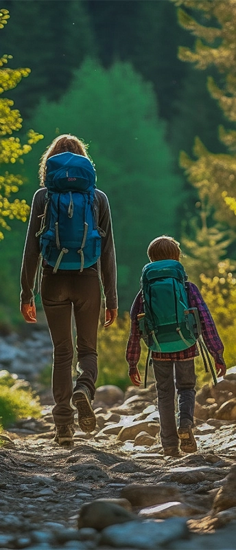 eine Etappe für Wanderer auf den Pisten des Gr20 Korsika