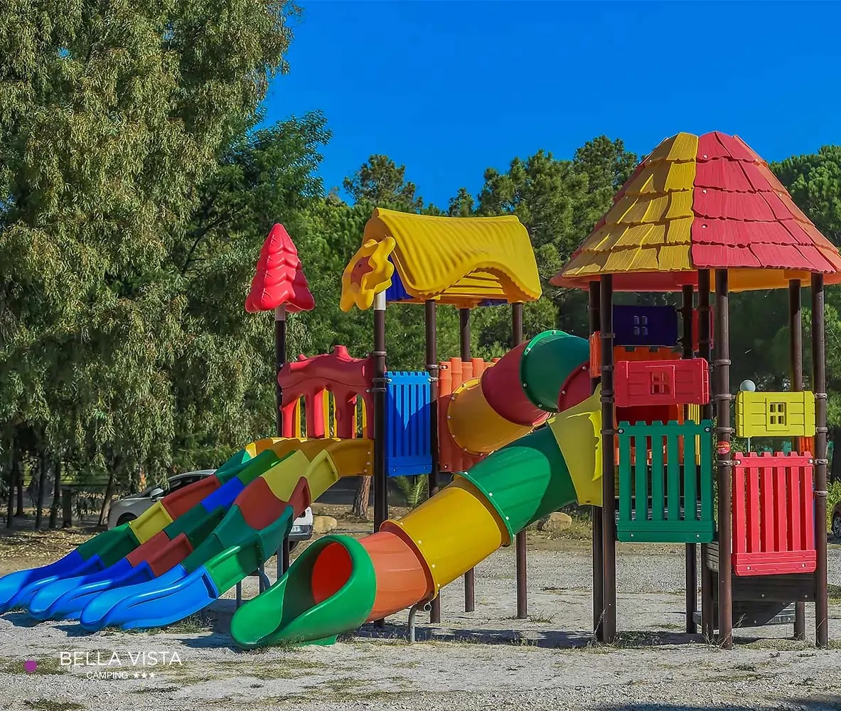 playgrounds for your children logo stickers